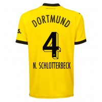 Borussia Dortmund Nico Schlotterbeck #4 Hemmatröja 2023-24 Kortärmad